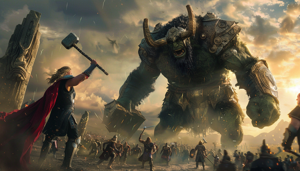 EDDA en prose 10 : La bataille de Thor contre les géants