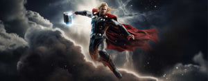RUNES 03 : Thurisaz - Symbole de la force de Thor, elle est le marteau qui défend, mais aussi la force brute qui peut blesser.