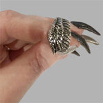Bague viking Valkyrie protection rock'n roll