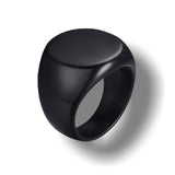 Bague viking fer de main noir