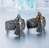 Bagues vikings aigles or ou argent