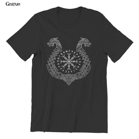 T-shirt Aegishjalmur et dragons