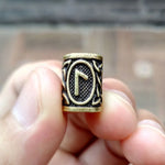 Bague de barbe rune viking laguz