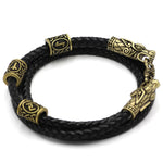 Bracelet viking Serpent de Midgard