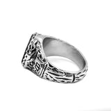 Bague viking triquetra