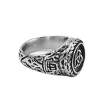 Bague viking triquetra