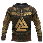 sweat-shirt viking Valknut