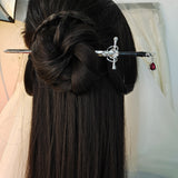 Attache cheveux viking <br>en épée