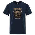 T-shirt berserker bleu marine