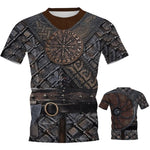 T-shirt armure viking