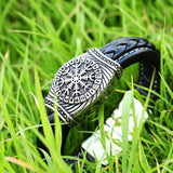 Bracelet viking Aegishjalmur