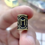 bague de barbe rune viking Ehwaz