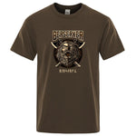 T-shirt berserker marron