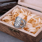 Bague viking aegishjalmur dans coffret