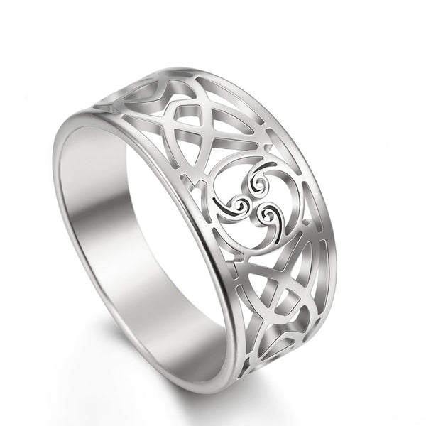 Bague viking triskel Valkyrie Viking