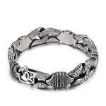 Bracelet viking<fr>fleurs de lys