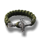 Bracelet viking<br>Mjolnir triquetra