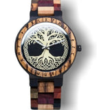 Montre bracelet arbre de vie viking Yggdrasil