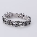 bracelet viking fleur de lys