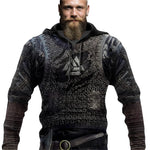 sweat-shirt viking<br> armure Valknut