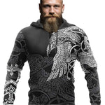 Sweat-shirt viking <br>Corbeau