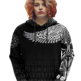 Sweat-shirt viking<br>aile de Munin