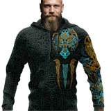 Sweat-shirt viking<br>Loup Fenrir