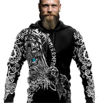 Sweat-shirt viking<br>Odin Hugin et Munin