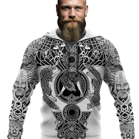 Sweat-shirt viking<br>Poésie d'Odin