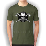 T-shirt Viking crane et hache