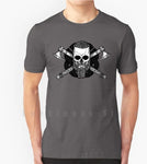 T-shirt Viking crane et hache