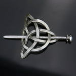 Attache cheveux viking triquetra 