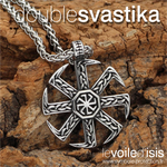 magnifique pendentif avec collier style ethnique culture viking posé sur pierre ocre