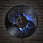 horloge Yin Yang <br>Yggdrasil
