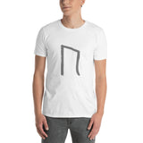 t-shirt viking rune uruz de couleur blanche